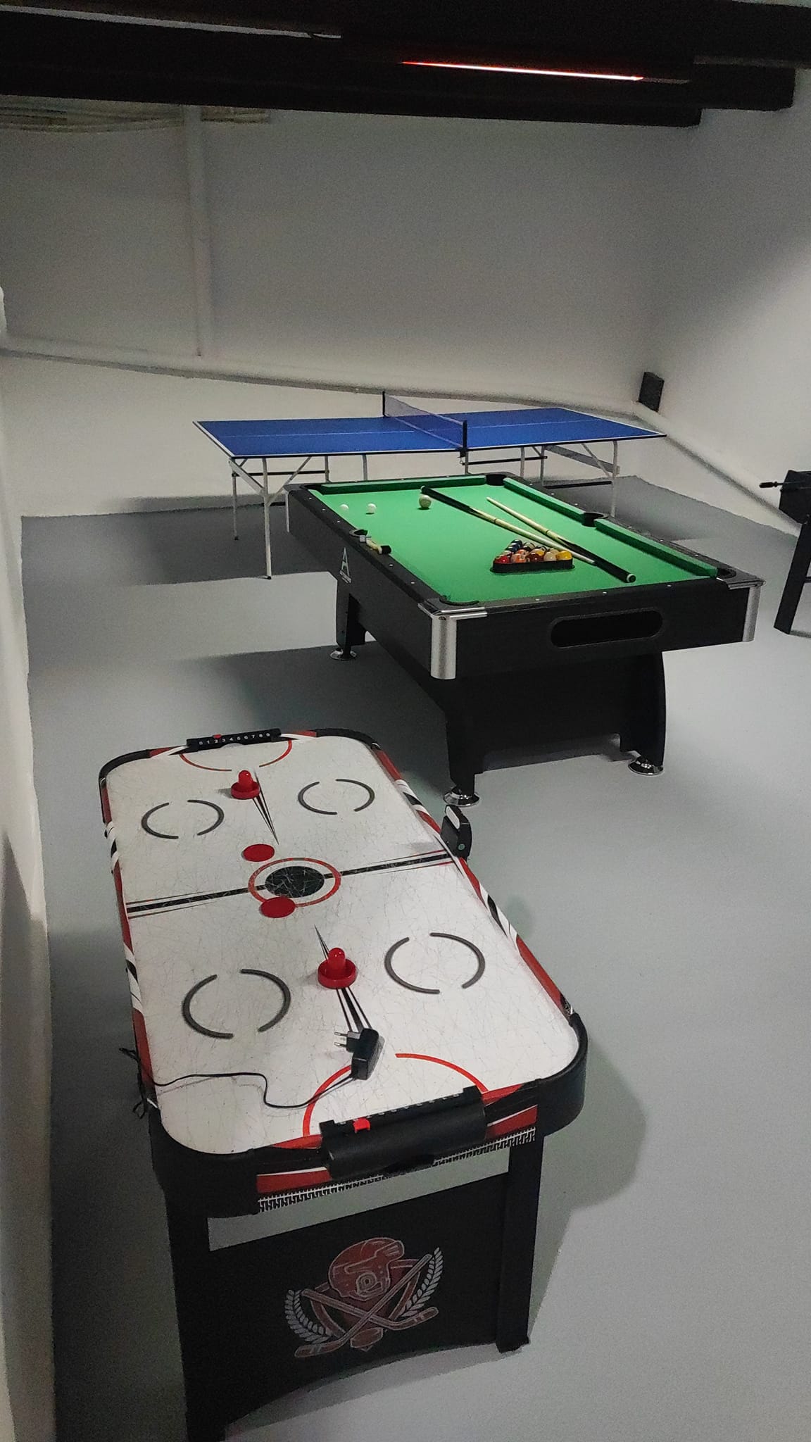 Sala de jocuri din pensiunea Casa La' Codruț