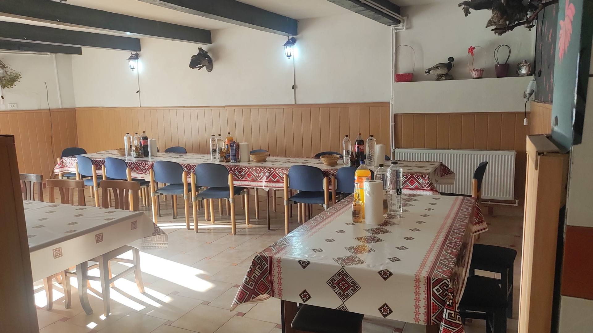 Sala de mese din pensiunea Casa La' Codruț